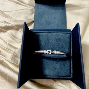 David Yurman Buckle Bracelet with diamonds